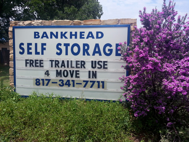 Bankhead Self Storage Sign